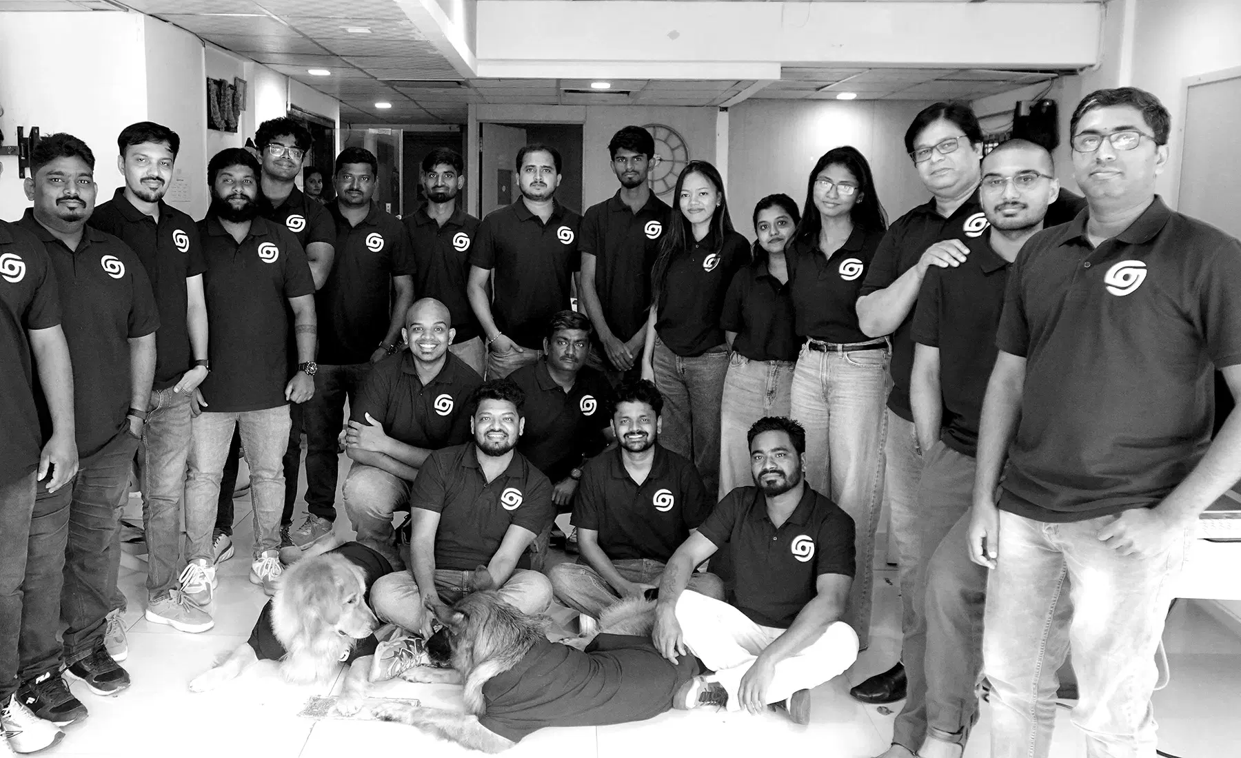 Stocky Pro team working together in the Bangalore office